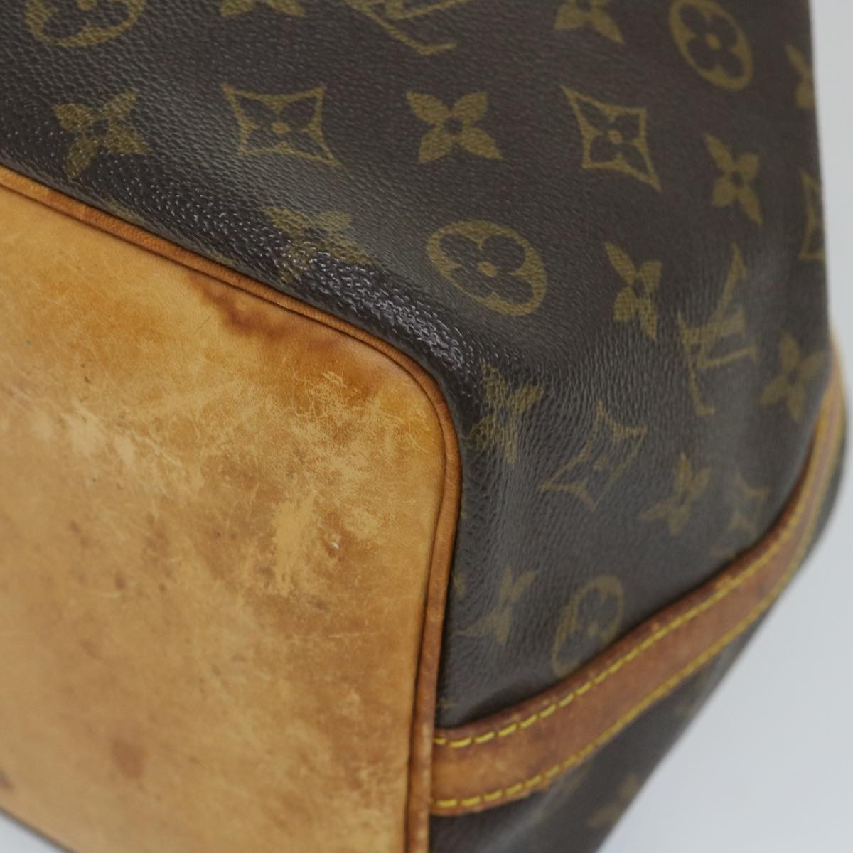LOUIS VUITTON Monogram Petit Noe Shoulder Bag M42226 LV 57692