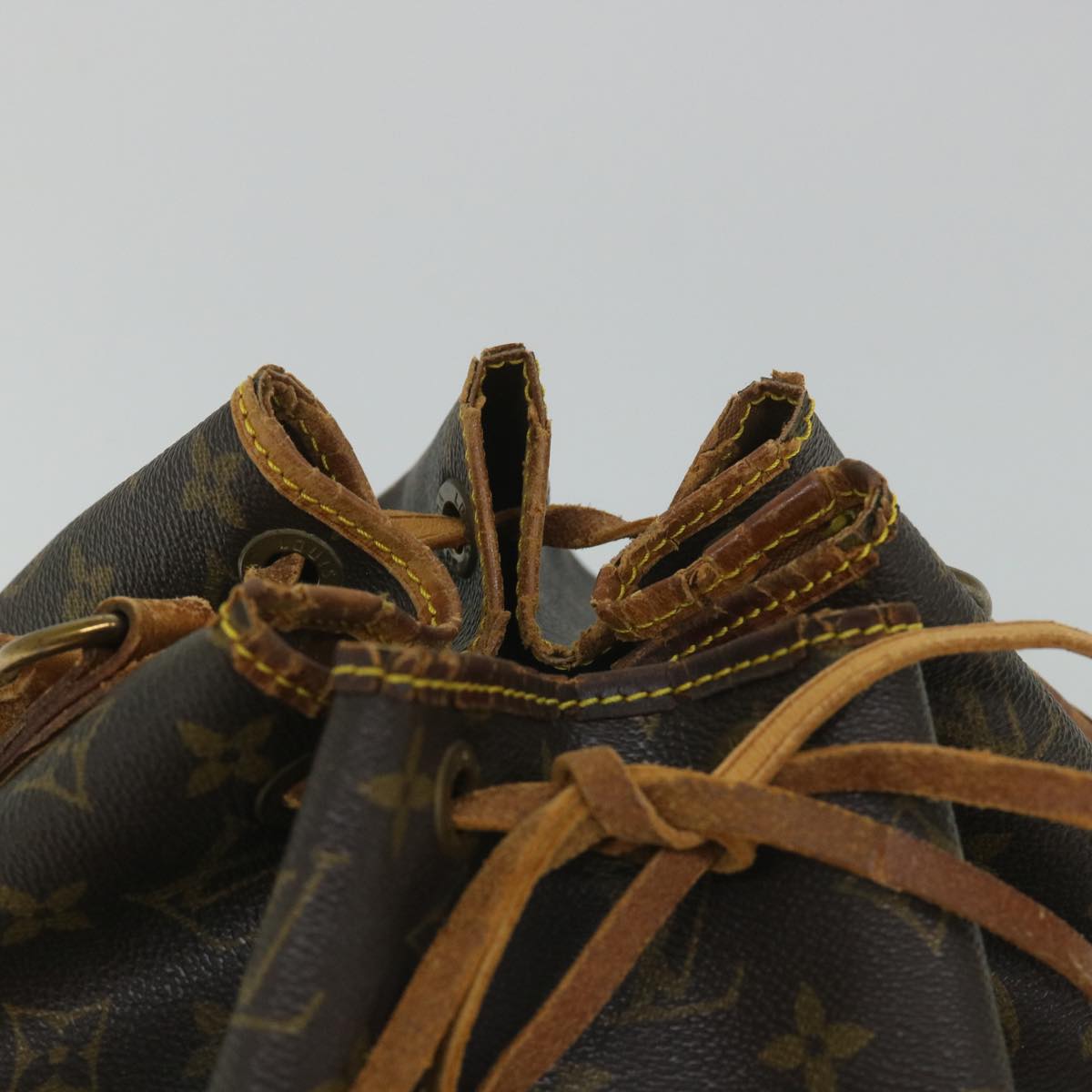 LOUIS VUITTON Monogram Petit Noe Shoulder Bag M42226 LV 57692