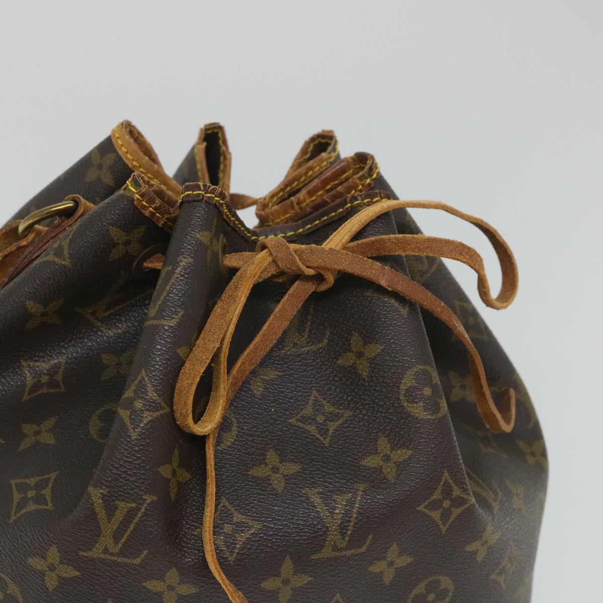 LOUIS VUITTON Monogram Petit Noe Shoulder Bag M42226 LV 57692
