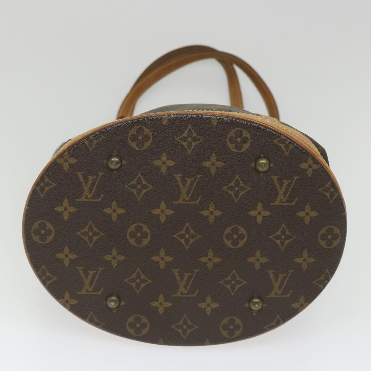LOUIS VUITTON Monogram Bucket GM Shoulder Bag M42236 LV 57696