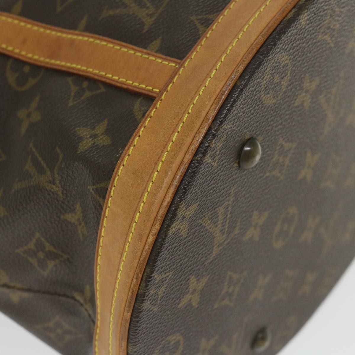 LOUIS VUITTON Monogram Bucket GM Shoulder Bag M42236 LV 57696