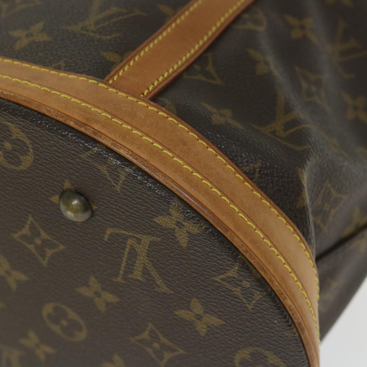 LOUIS VUITTON Monogram Bucket GM Shoulder Bag M42236 LV 57696