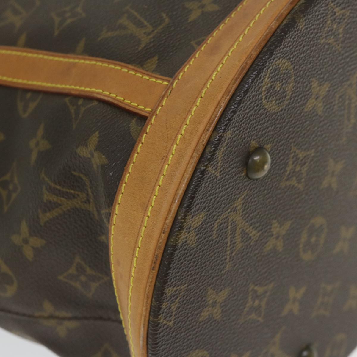 LOUIS VUITTON Monogram Bucket GM Shoulder Bag M42236 LV 57696