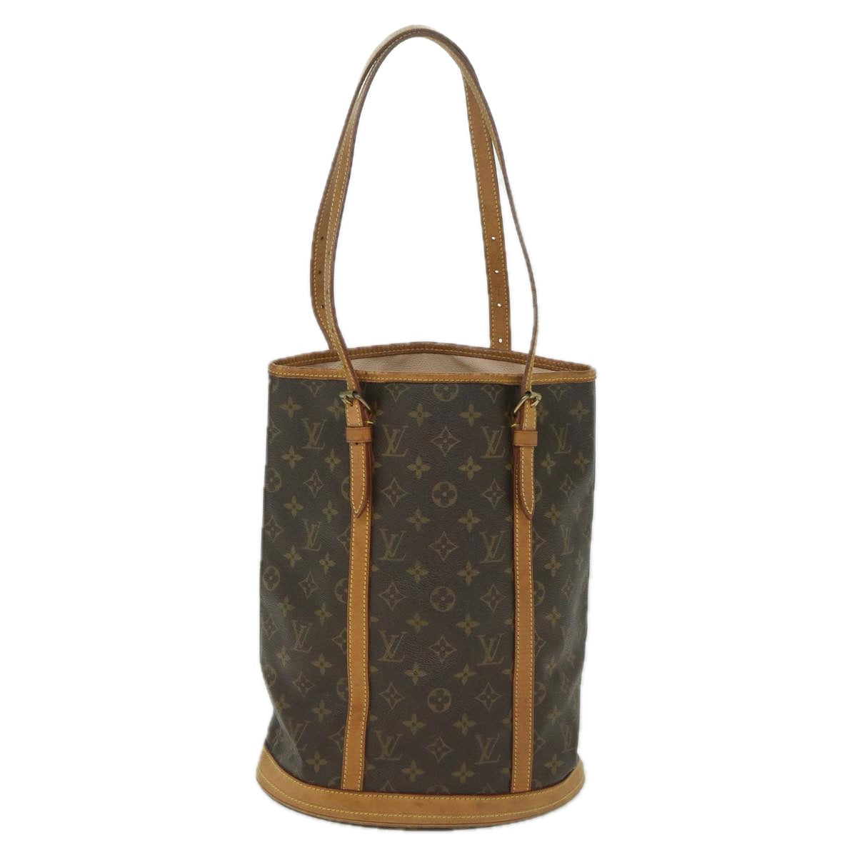 LOUIS VUITTON Monogram Bucket GM Shoulder Bag M42236 LV 57696