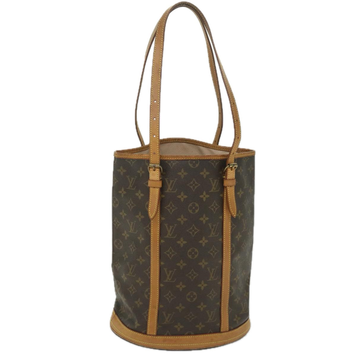 LOUIS VUITTON Monogram Bucket GM Shoulder Bag M42236 LV 57696