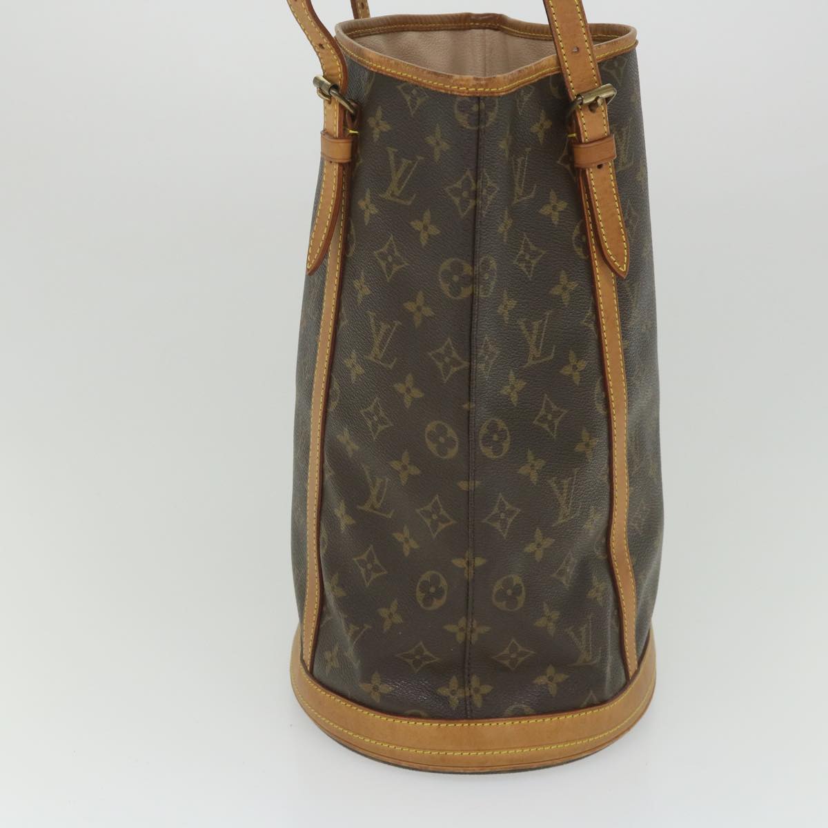 LOUIS VUITTON Monogram Bucket GM Shoulder Bag M42236 LV 57696