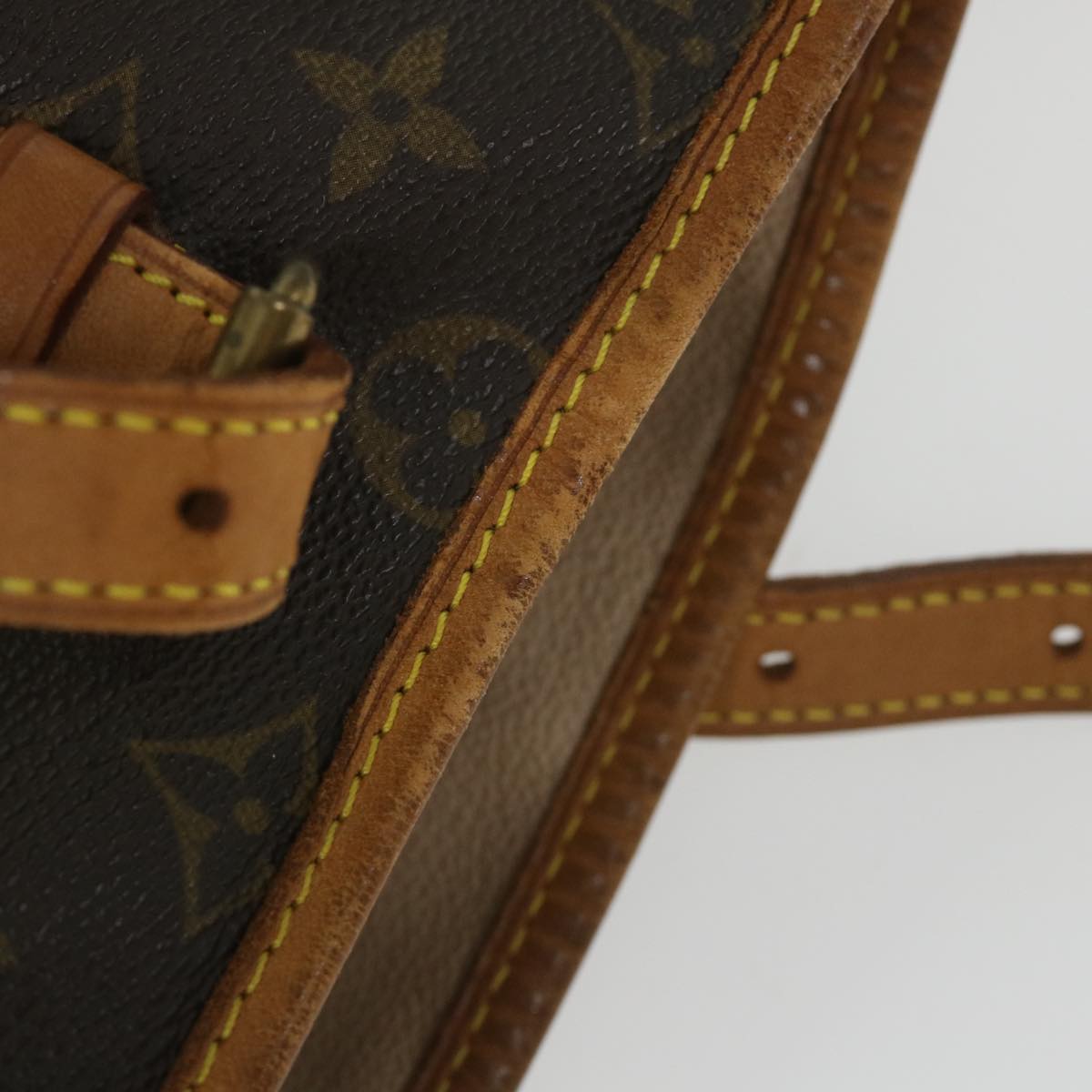 LOUIS VUITTON Monogram Bucket GM Shoulder Bag M42236 LV 57696