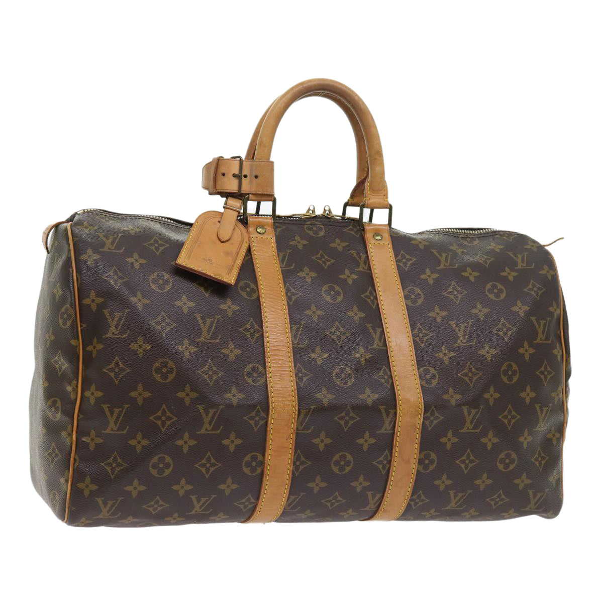 LOUIS VUITTON Monogram Keepall 45 Boston Bag M41428 LV 57700