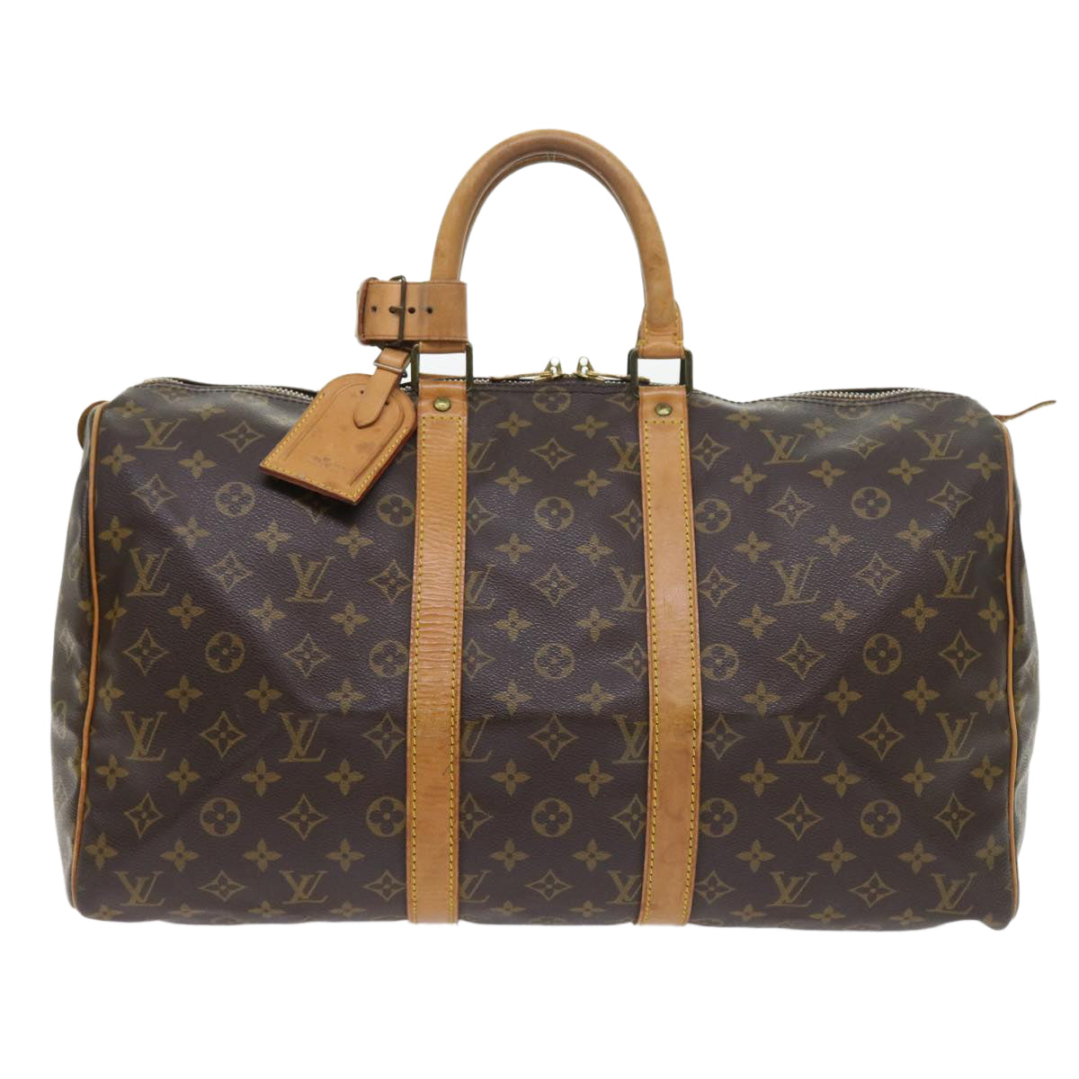 LOUIS VUITTON Monogram Keepall 45 Boston Bag M41428 LV 57700