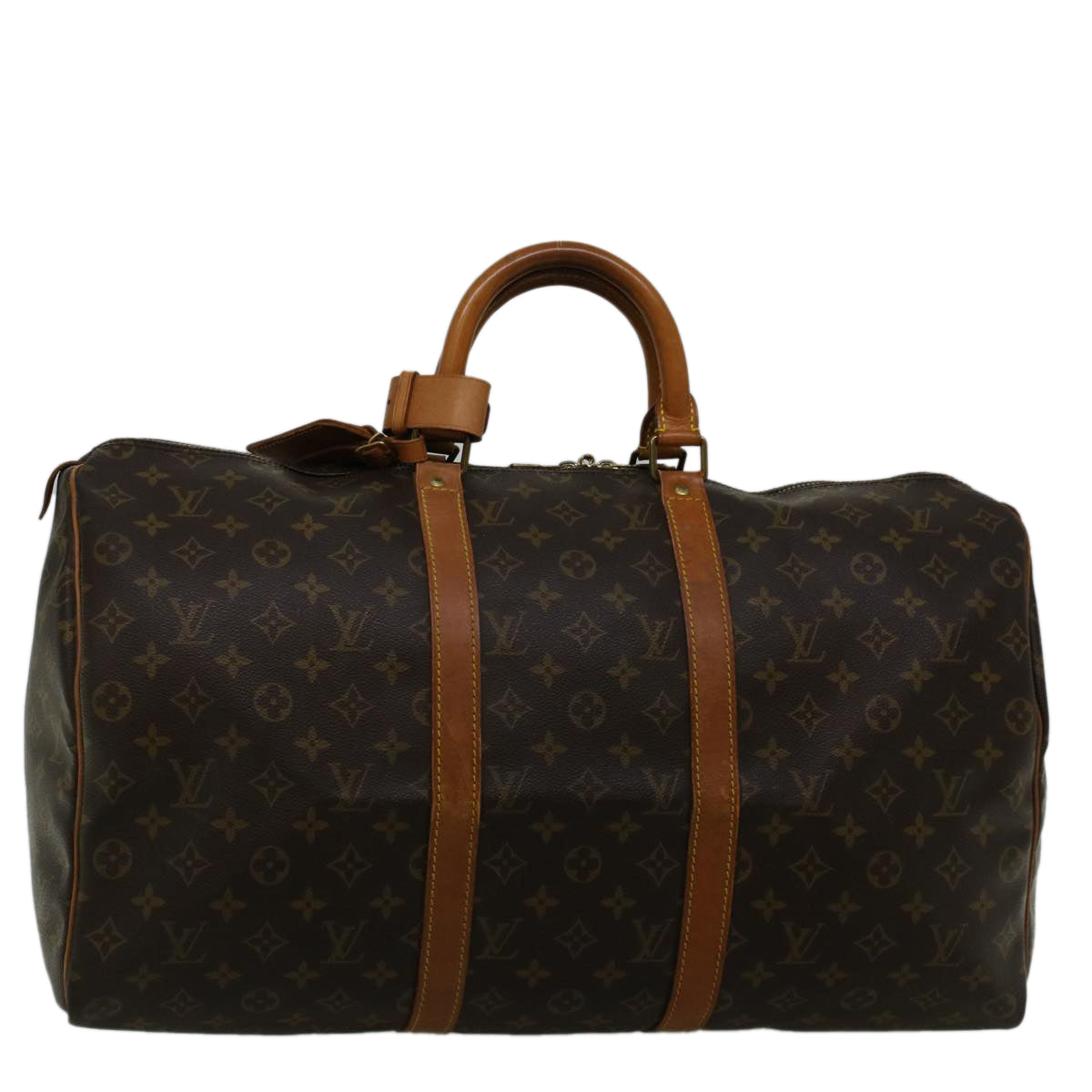 LOUIS VUITTON Monogram Keepall 50 Boston Bag M41426 LV 57704
