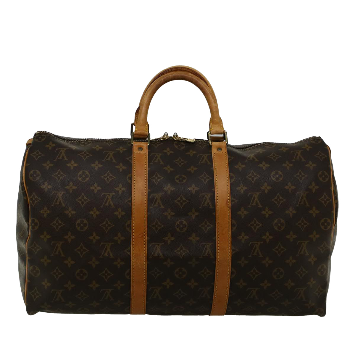 LOUIS VUITTON Monogram Keepall 50 Boston Bag M41426 LV 57706