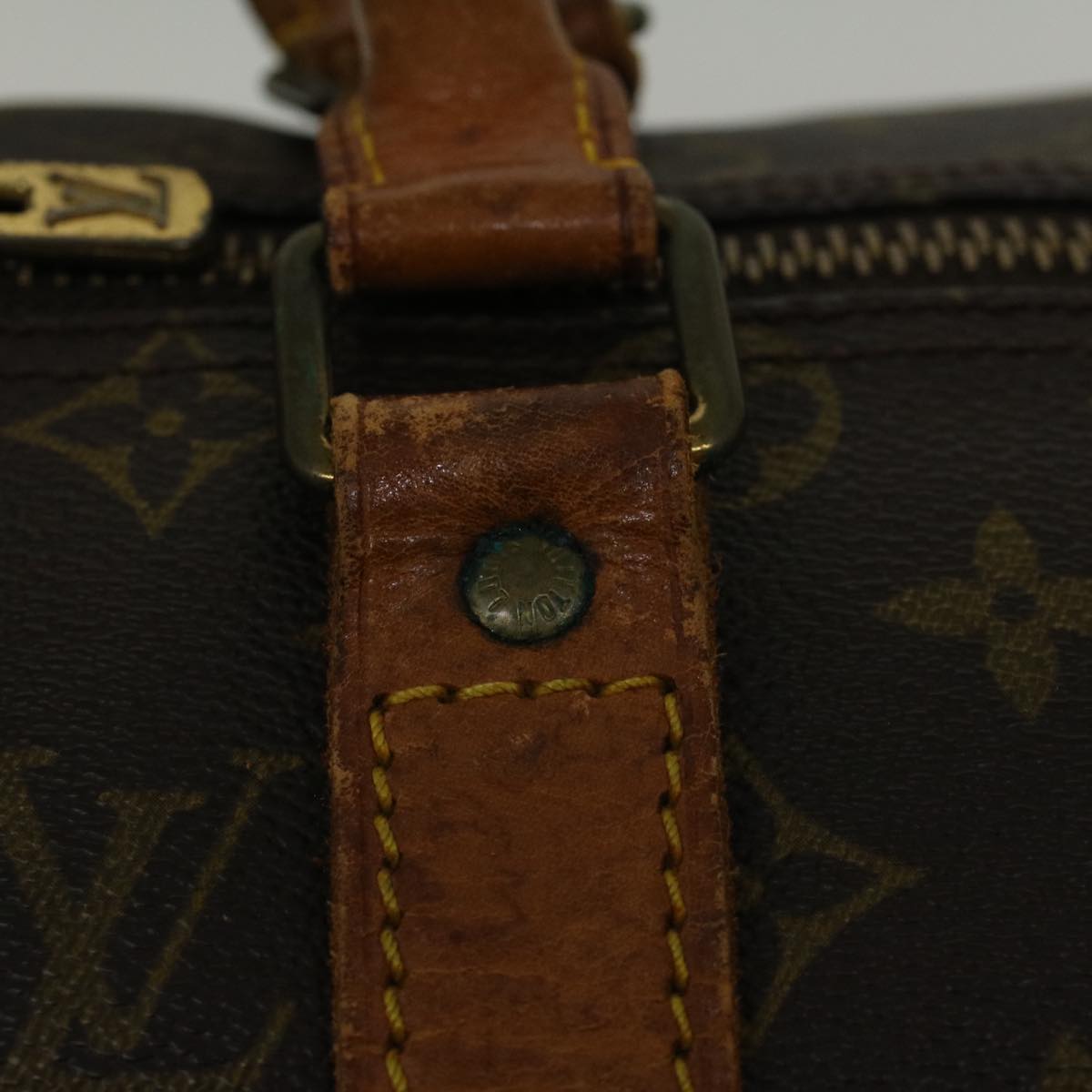 LOUIS VUITTON Monogram Keepall Bandouliere 50 Boston Bag M41416 LV 57710