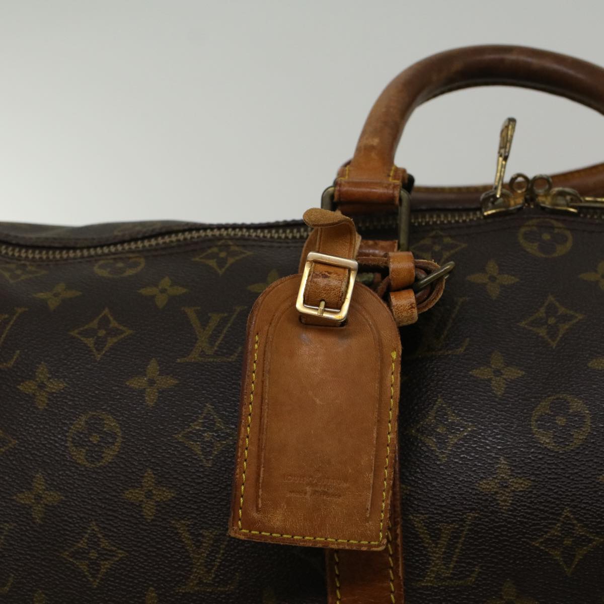 LOUIS VUITTON Monogram Keepall Bandouliere 50 Boston Bag M41416 LV 57710
