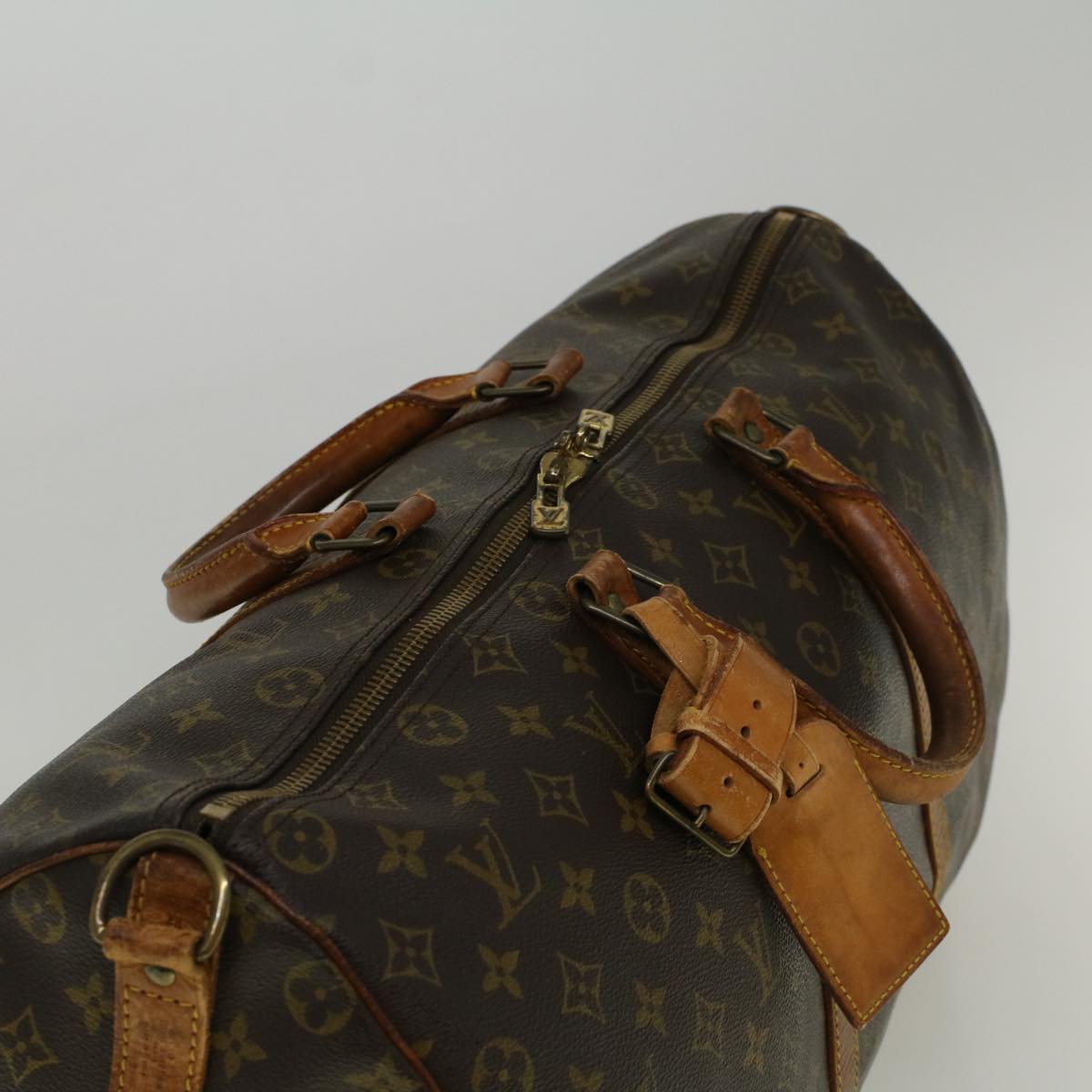 LOUIS VUITTON Monogram Keepall Bandouliere 50 Boston Bag M41416 LV 57710
