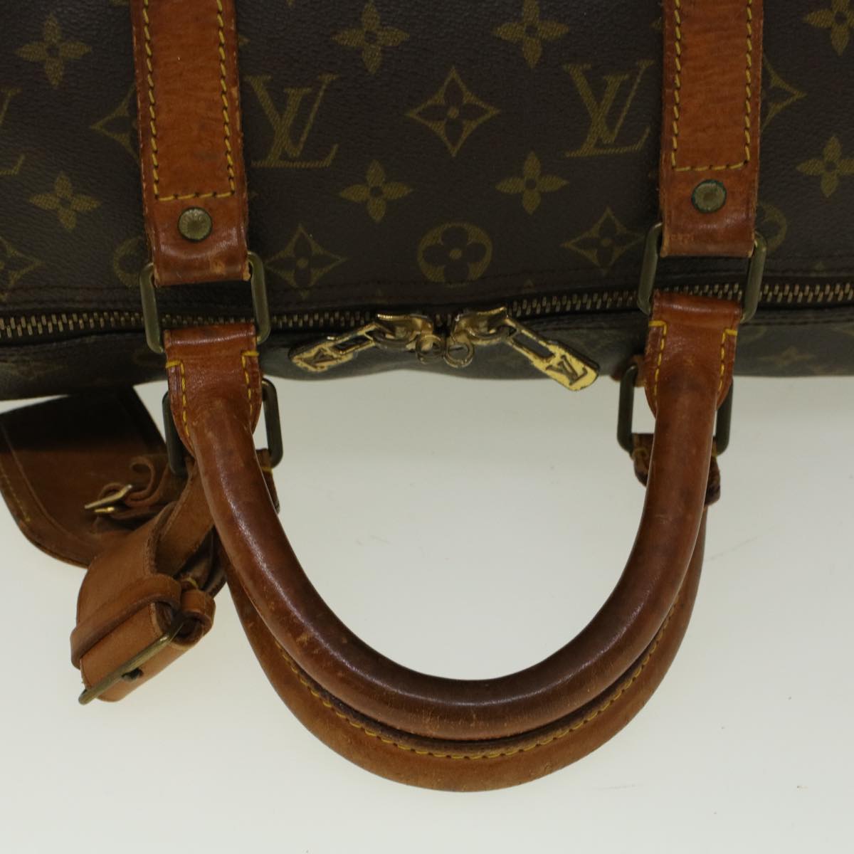 LOUIS VUITTON Monogram Keepall Bandouliere 50 Boston Bag M41416 LV 57710