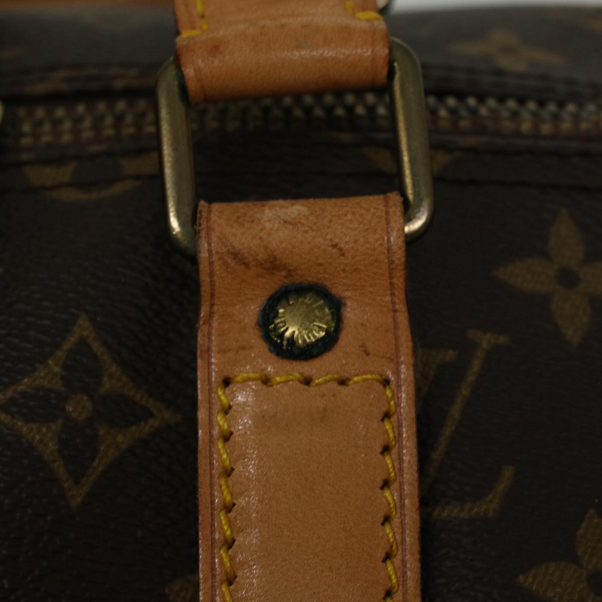 LOUIS VUITTON Monogram Keepall 55 Boston Bag M41424 LV 57713