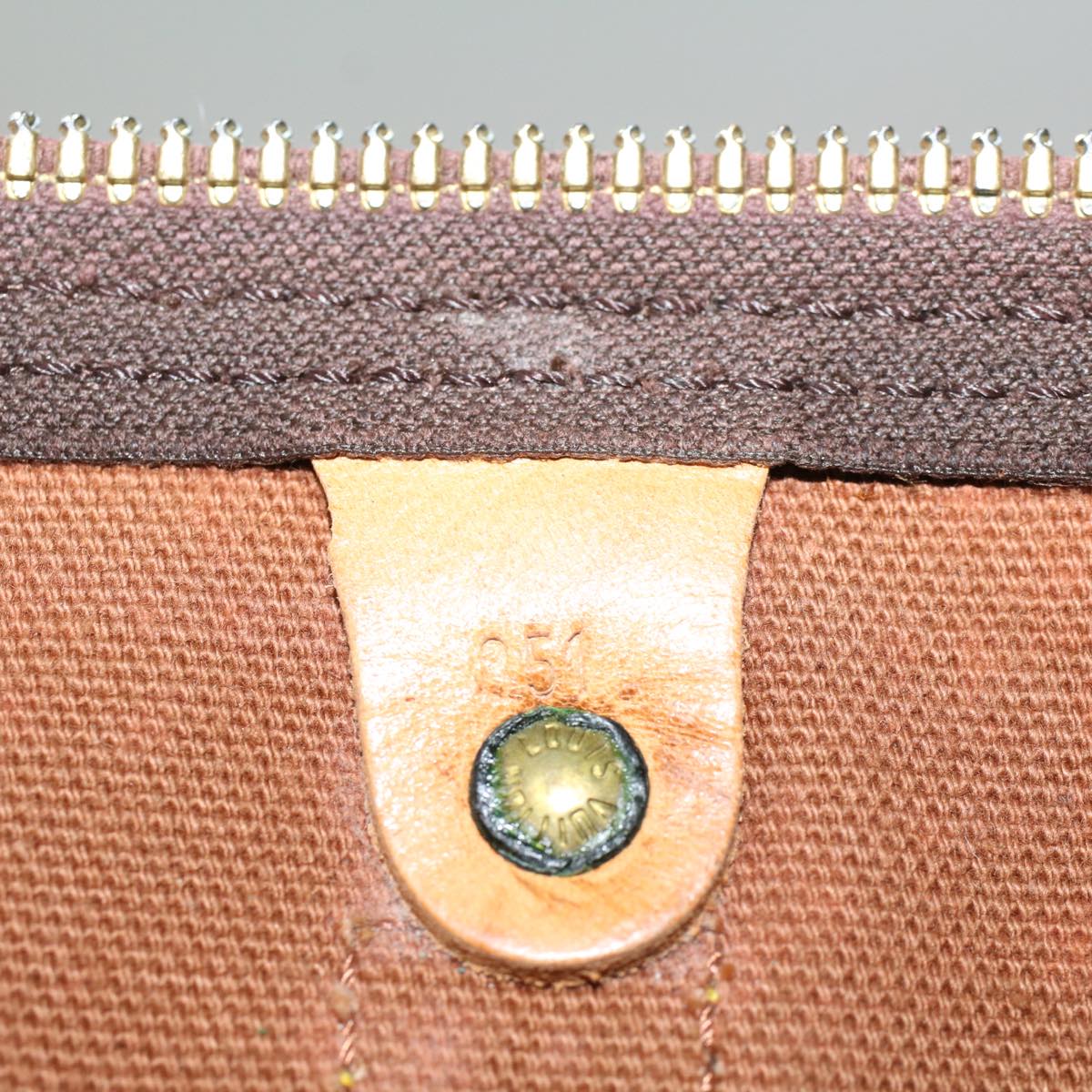 LOUIS VUITTON Monogram Keepall 55 Boston Bag M41424 LV 57713
