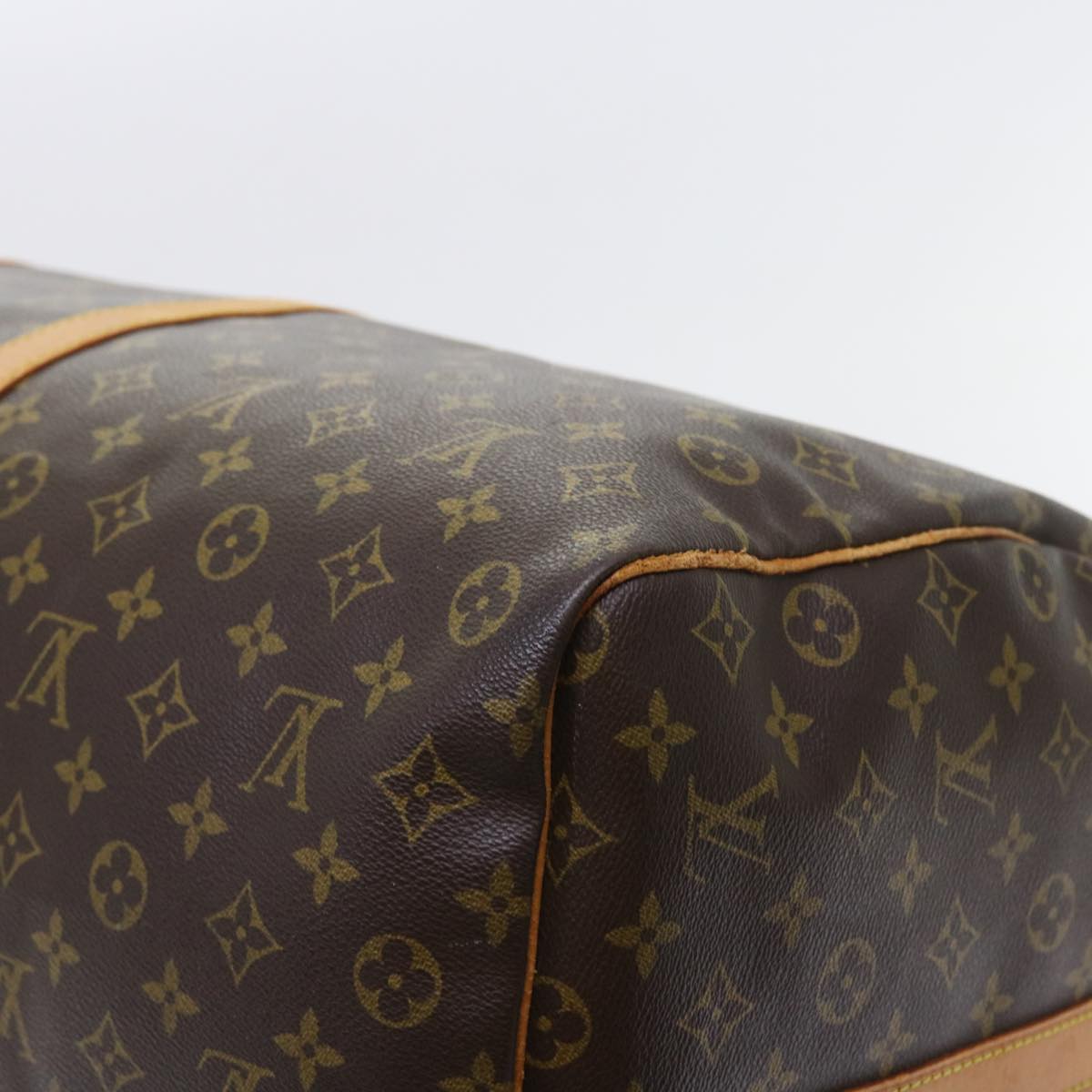 LOUIS VUITTON Monogram Keepall Bandouliere 60 Boston Bag M41412 LV 57717