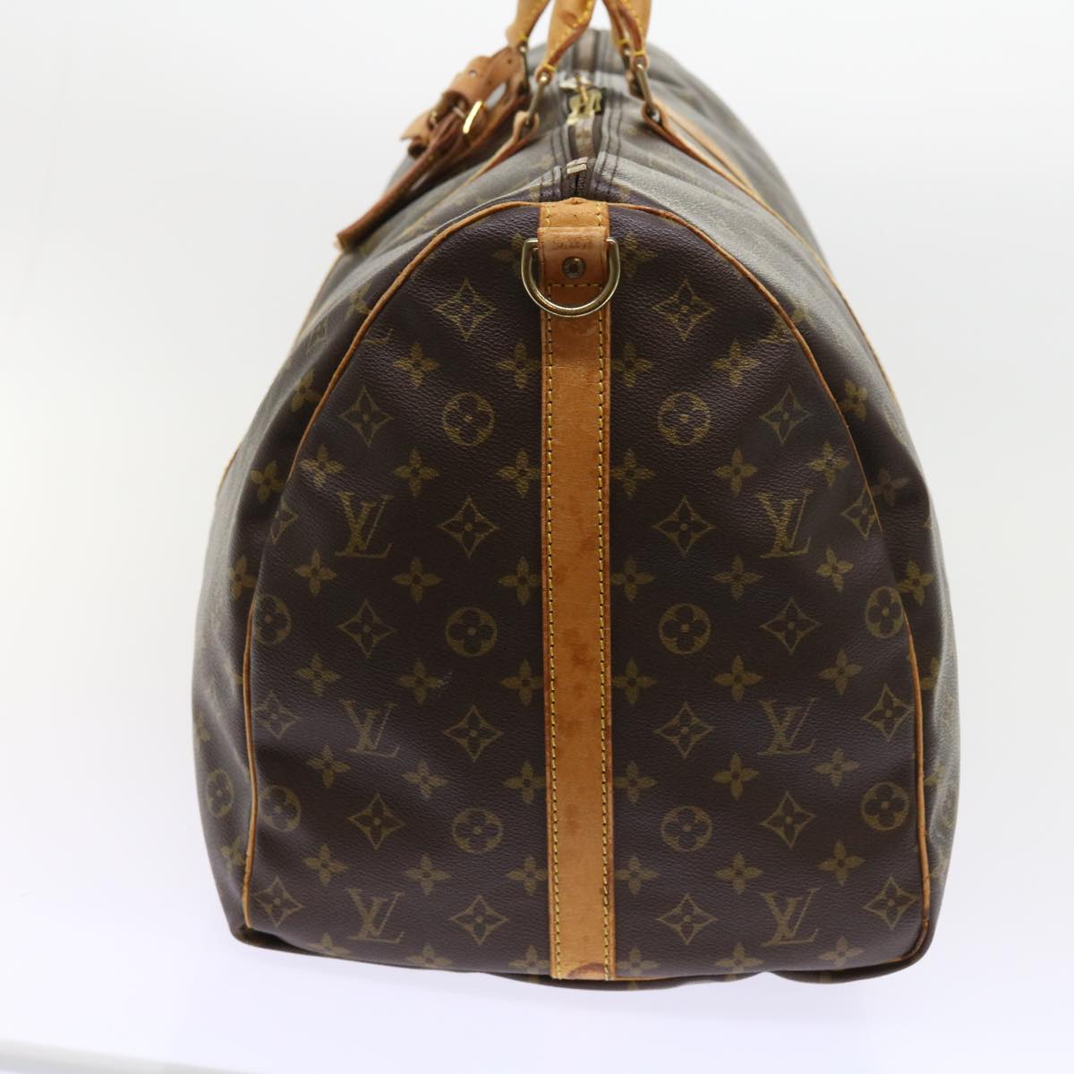 LOUIS VUITTON Monogram Keepall Bandouliere 60 Boston Bag M41412 LV 57717