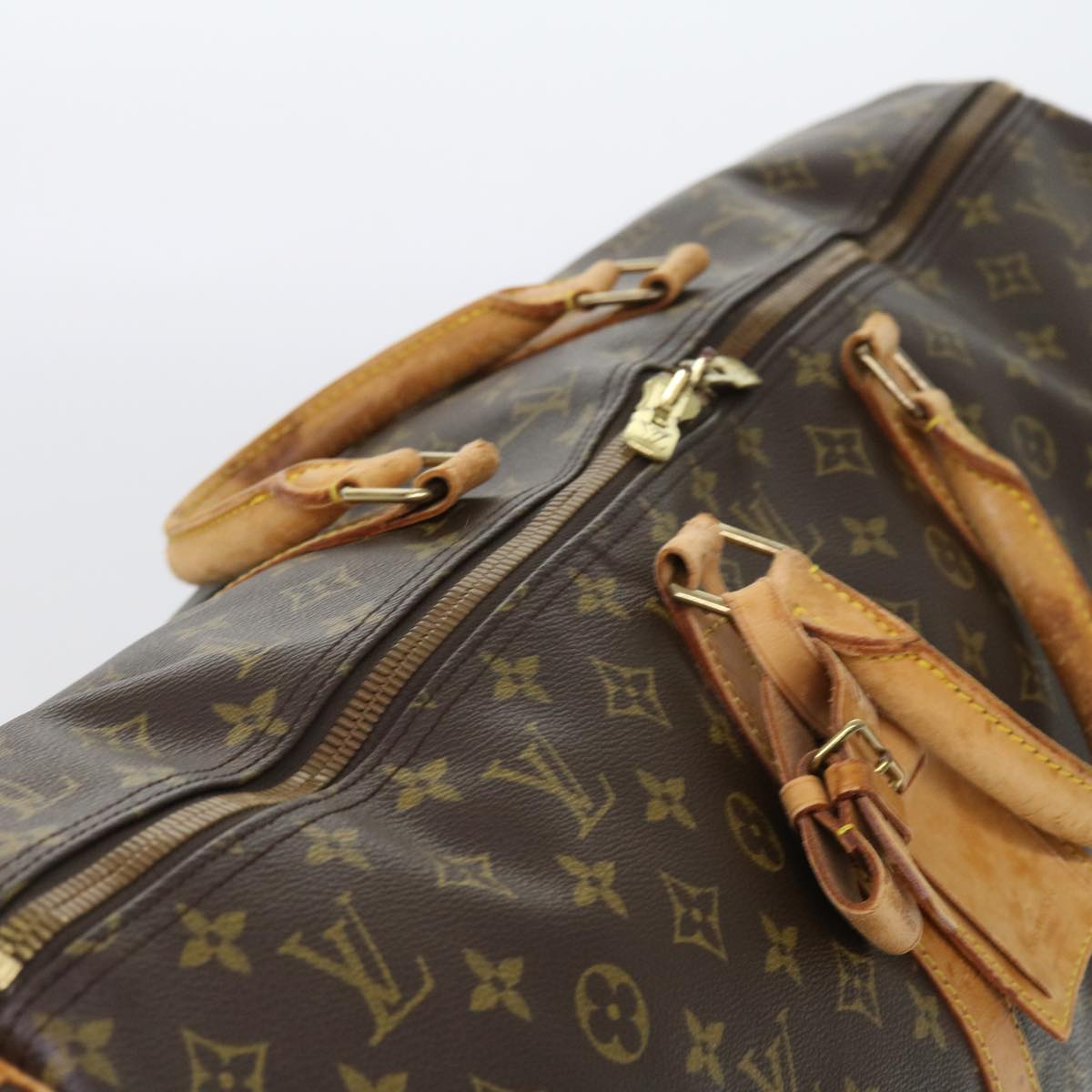LOUIS VUITTON Monogram Keepall Bandouliere 60 Boston Bag M41412 LV 57717