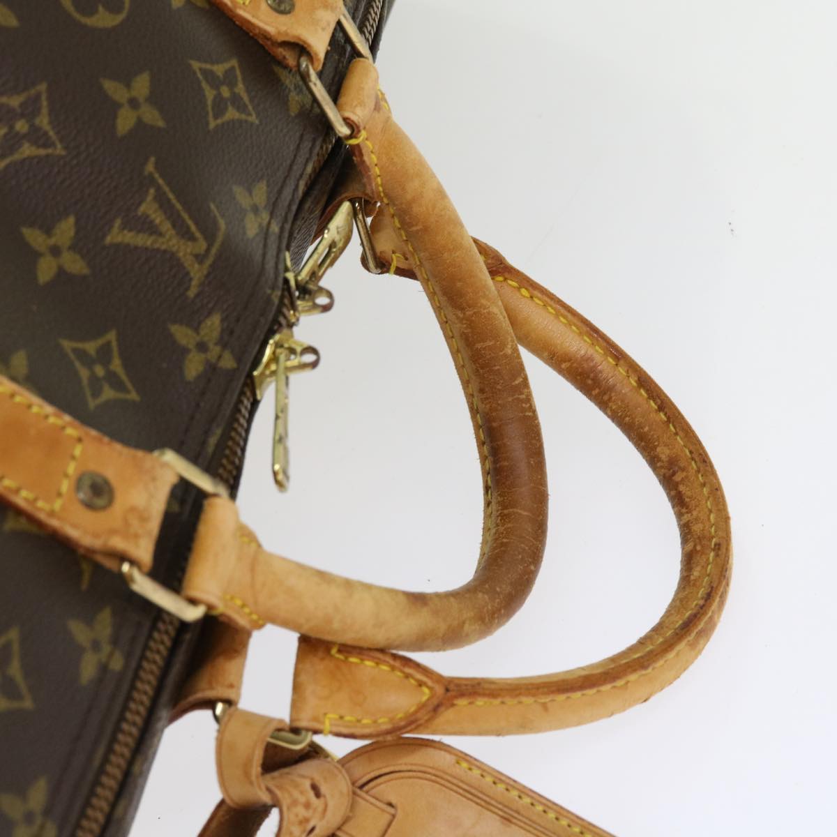 LOUIS VUITTON Monogram Keepall Bandouliere 60 Boston Bag M41412 LV 57717