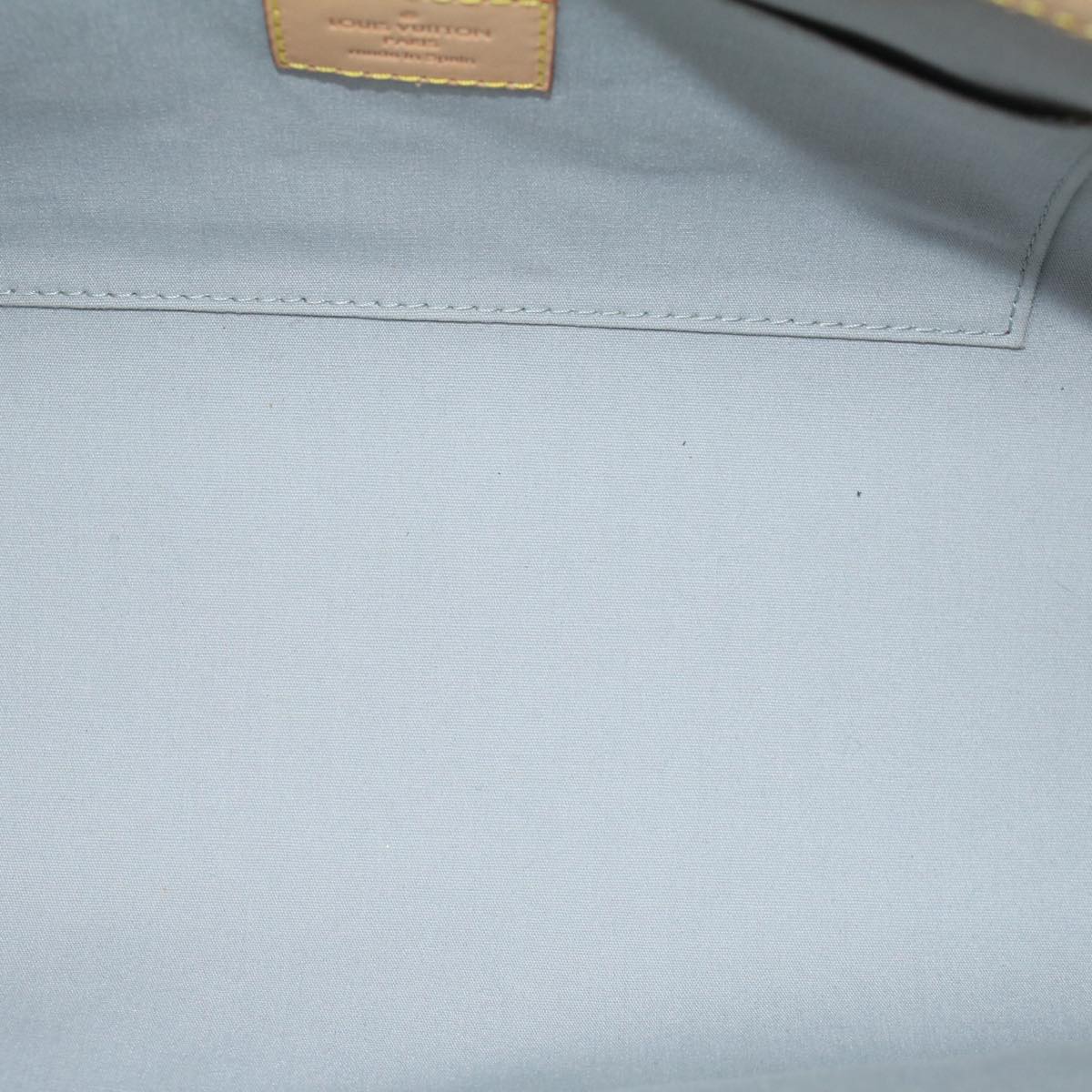LOUIS VUITTON Monogram Vernis Roxbury Drive Hand Bag Perle M91374 LV 57730