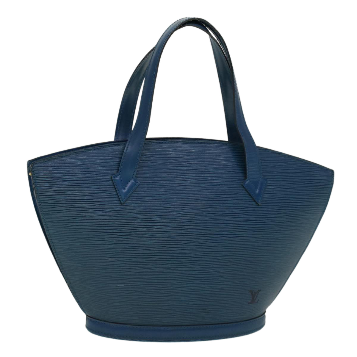 LOUIS VUITTON Epi Saint Jacques Hand Bag Blue M52265 LV 57732