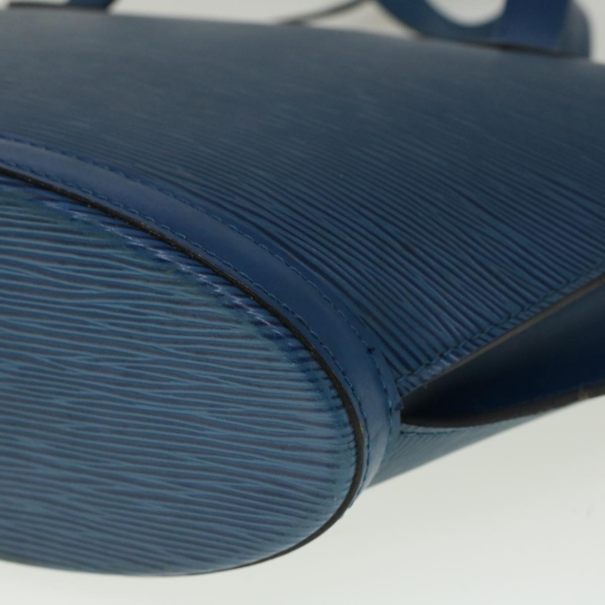 LOUIS VUITTON Epi Saint Jacques Hand Bag Blue M52265 LV 57732