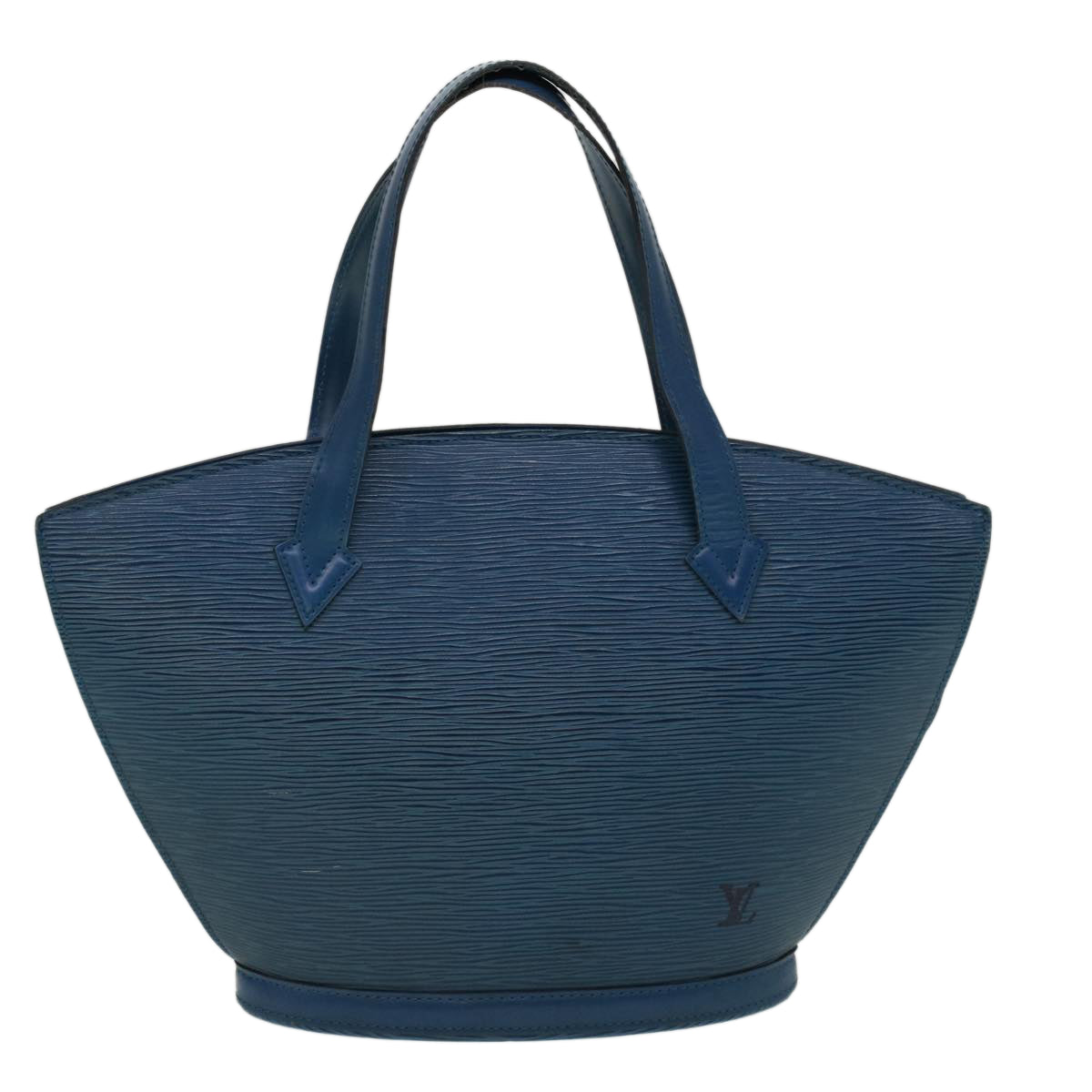 LOUIS VUITTON Epi Saint Jacques Hand Bag Blue M52265 LV 57732