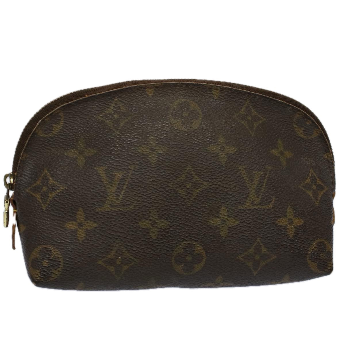 LOUIS VUITTON Monogram Pochette Cosmetic PM Cosmetic Pouch M47515 LV 57871