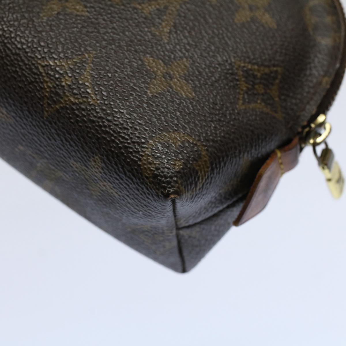 LOUIS VUITTON Monogram Pochette Cosmetic PM Cosmetic Pouch M47515 LV 57871