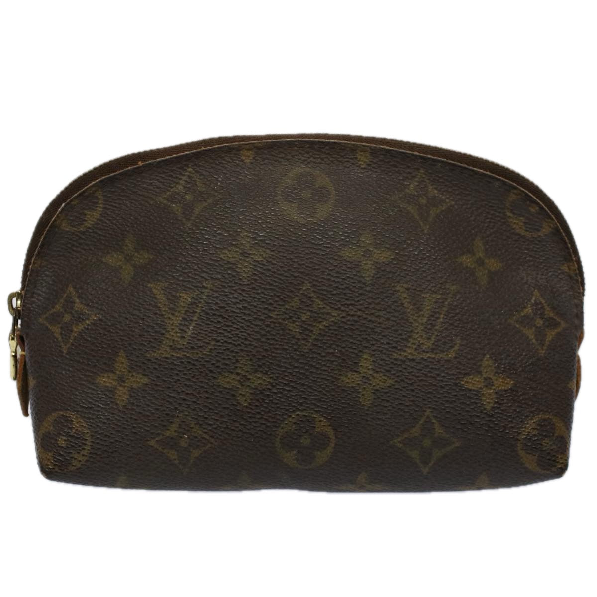 LOUIS VUITTON Monogram Pochette Cosmetic PM Cosmetic Pouch M47515 LV 57871