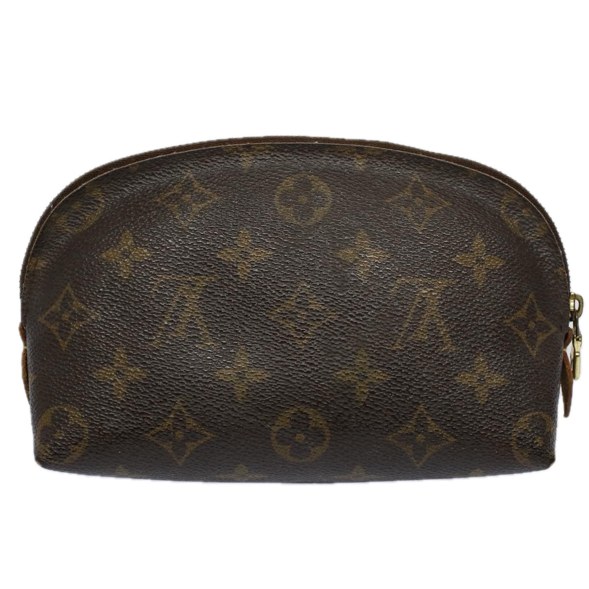 LOUIS VUITTON Monogram Pochette Cosmetic PM Cosmetic Pouch M47515 LV 57871