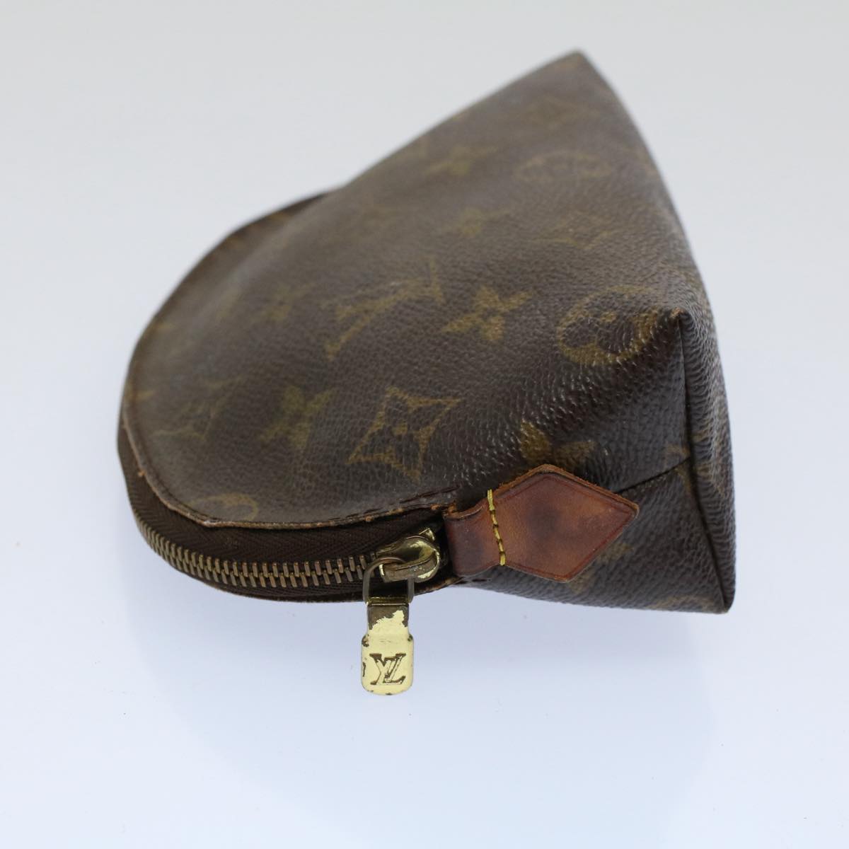LOUIS VUITTON Monogram Pochette Cosmetic PM Cosmetic Pouch M47515 LV 57871