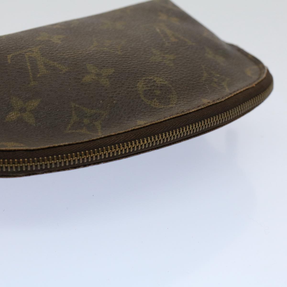LOUIS VUITTON Monogram Pochette Cosmetic PM Cosmetic Pouch M47515 LV 57871