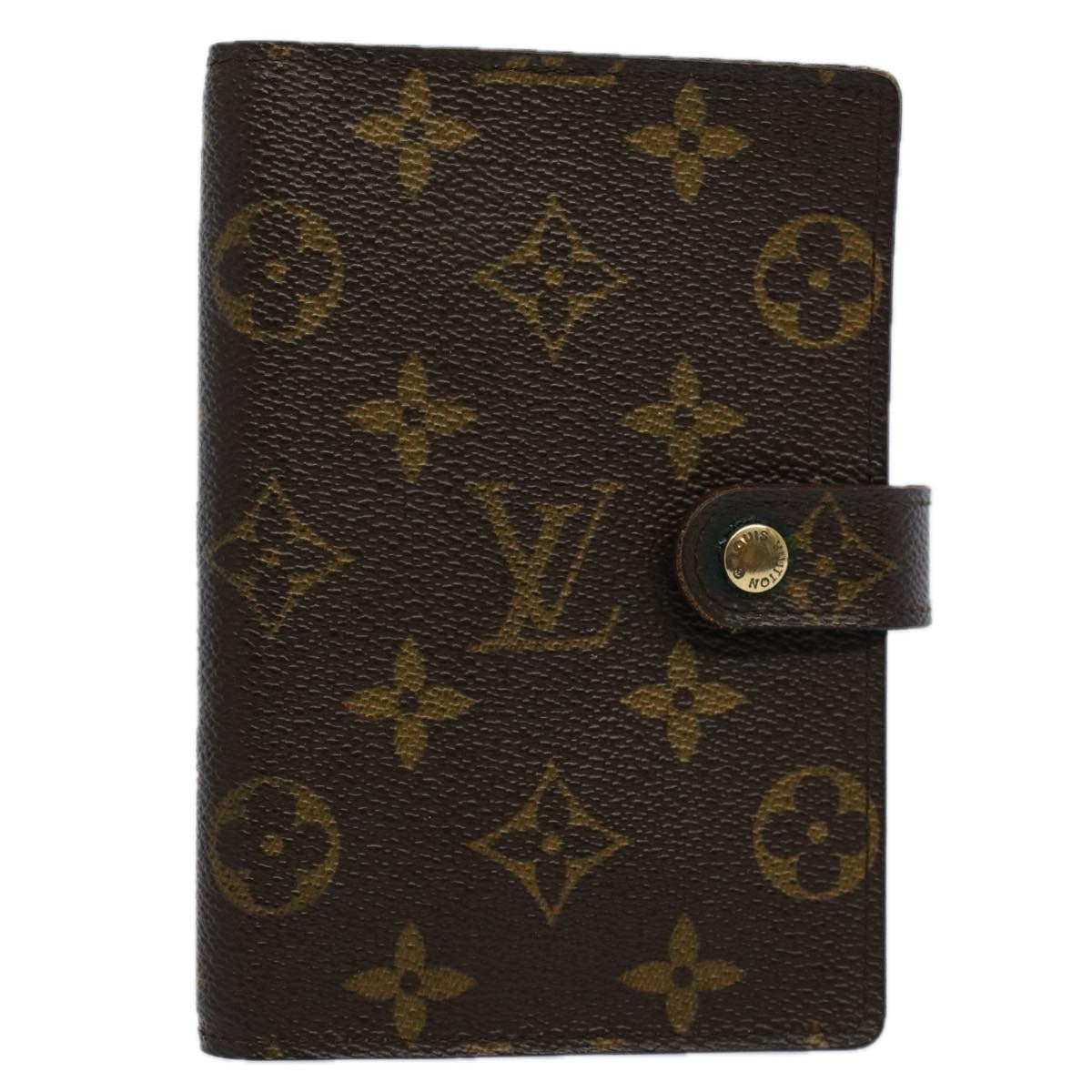 LOUIS VUITTON Monogram Agenda PM Day Planner Cover R20005 LV 57873