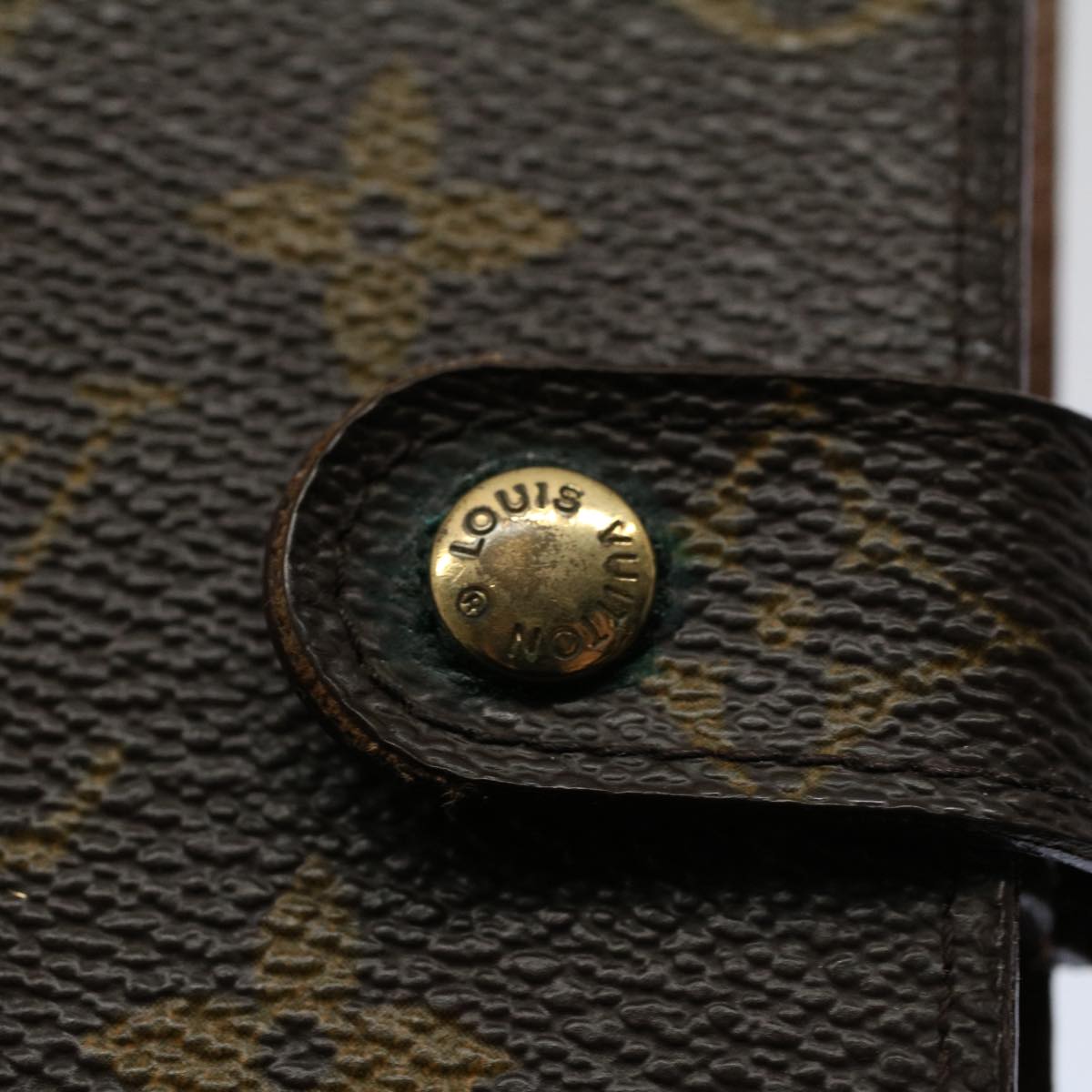 LOUIS VUITTON Monogram Agenda PM Day Planner Cover R20005 LV 57873