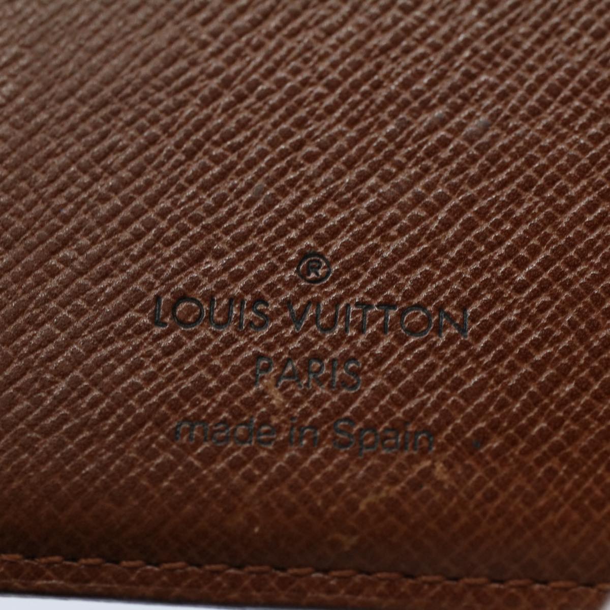 LOUIS VUITTON Monogram Agenda PM Day Planner Cover R20005 LV 57873