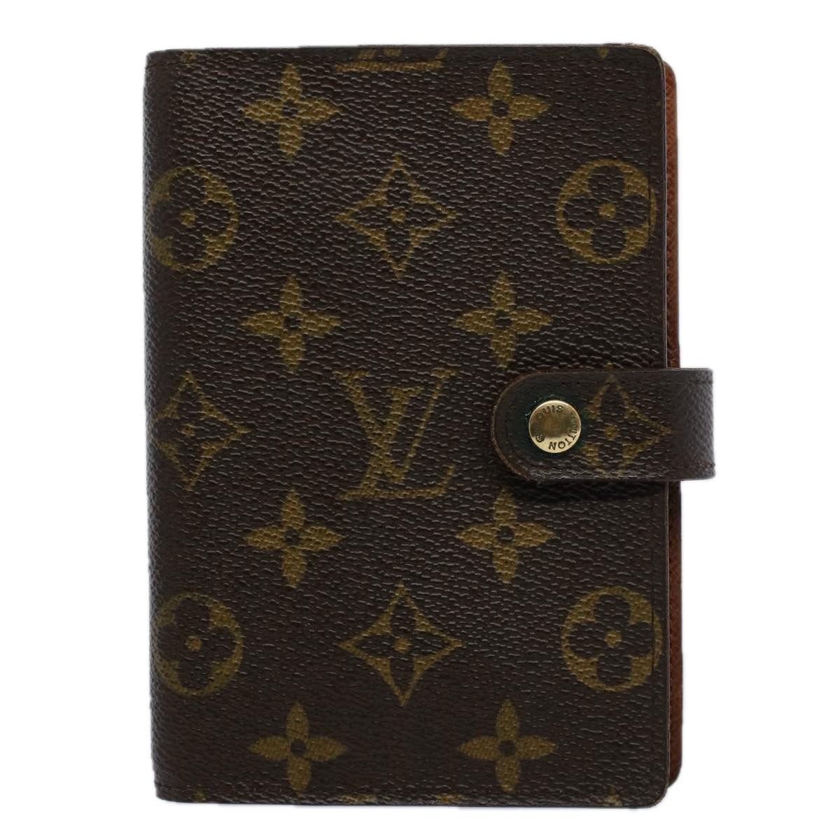 LOUIS VUITTON Monogram Agenda PM Day Planner Cover R20005 LV 57873