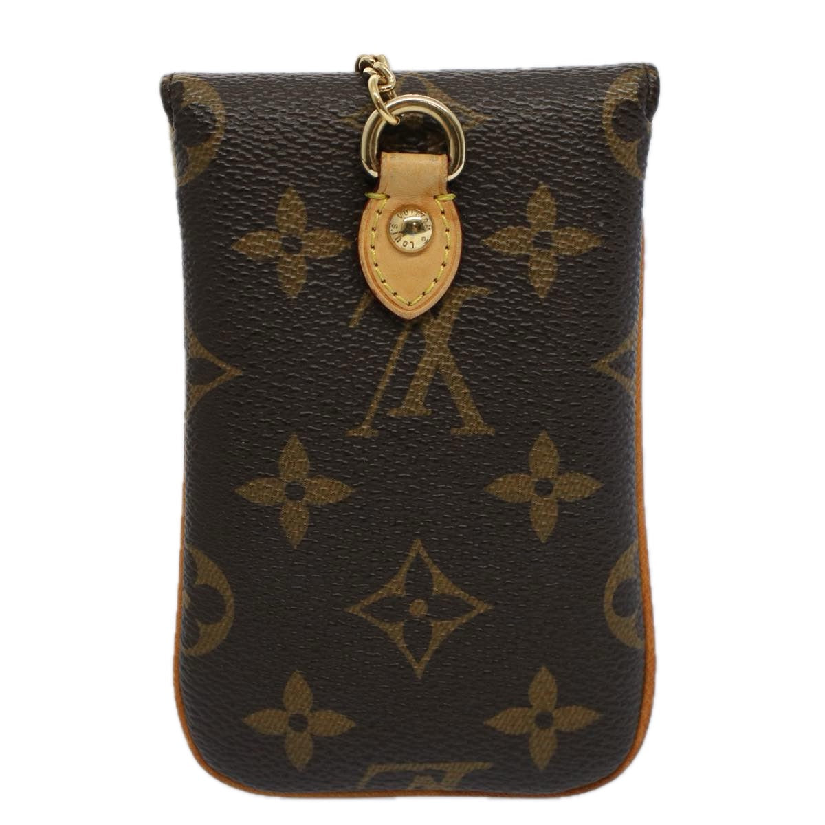 LOUIS VUITTON Monogram Etui Telephonne MM Cell Phone Case M66546 LV 57878