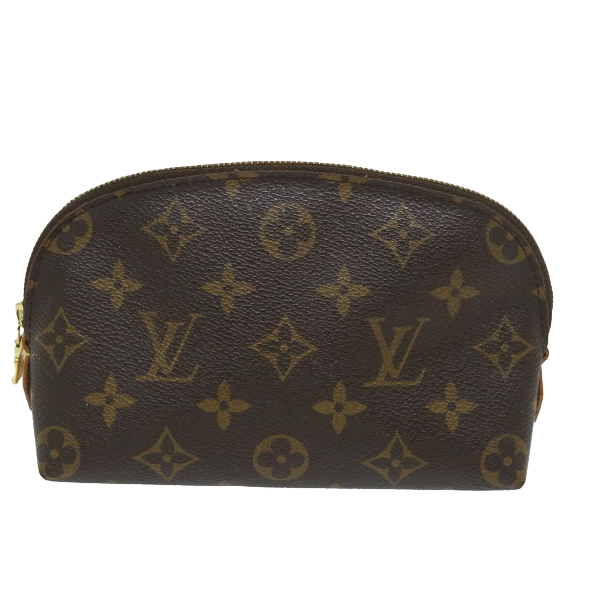 LOUIS VUITTON Monogram Pochette Cosmetic PM Cosmetic Pouch M47515 LV 57880
