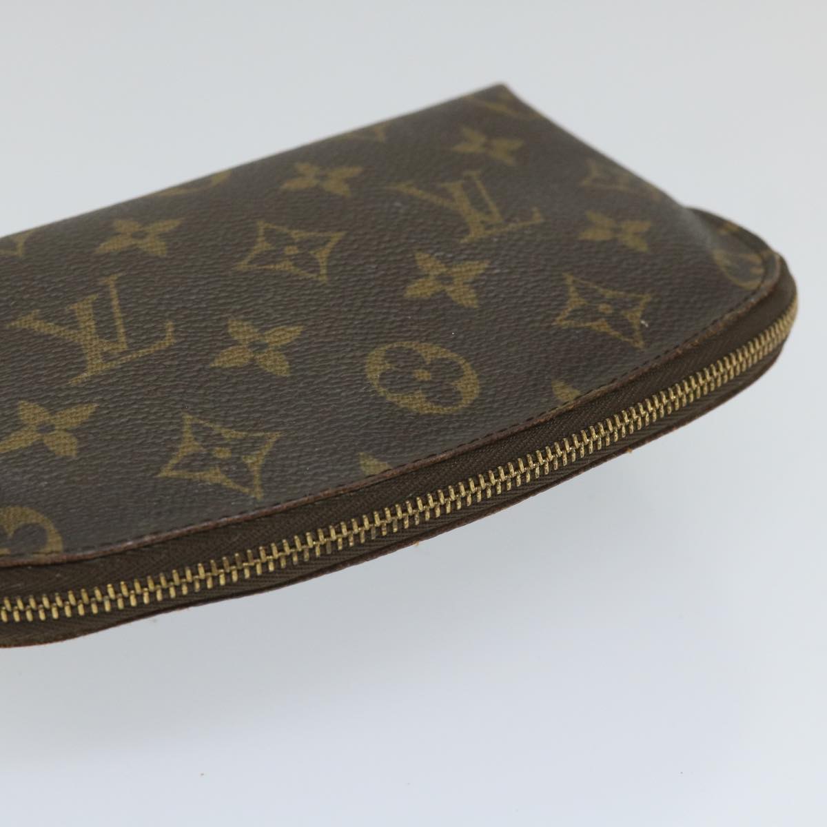 LOUIS VUITTON Monogram Pochette Cosmetic PM Cosmetic Pouch M47515 LV 57880