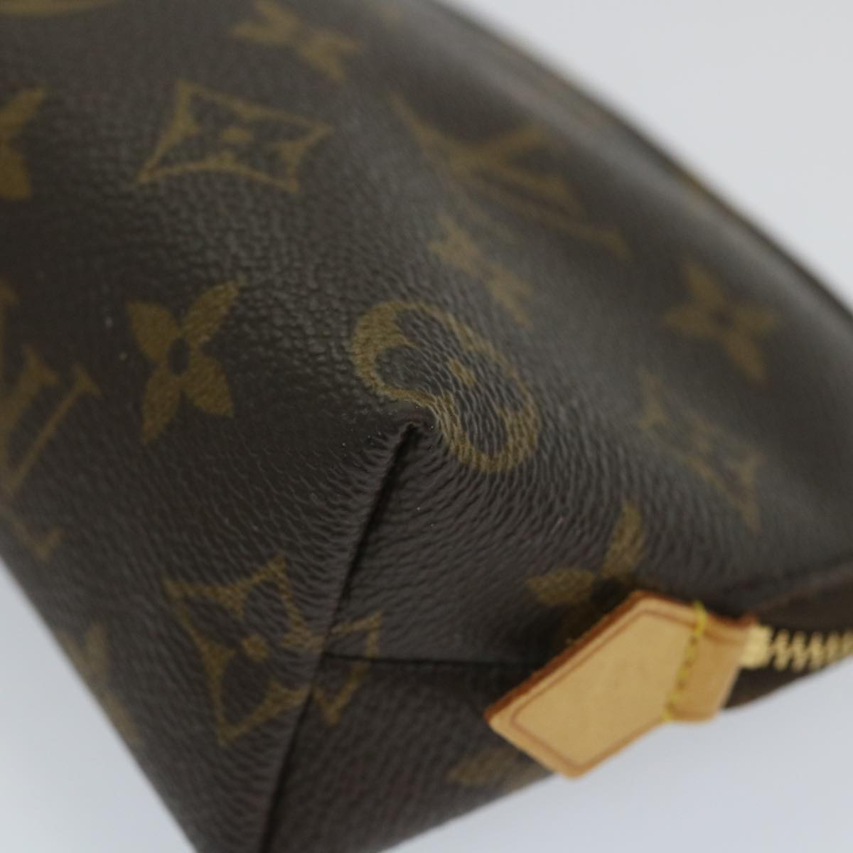LOUIS VUITTON Monogram Pochette Cosmetic PM Cosmetic Pouch M47515 LV 57880