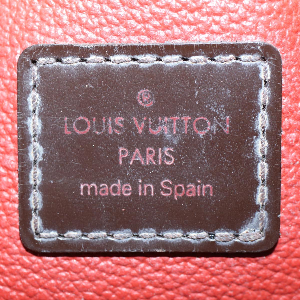 LOUIS VUITTON Damier Ebene Pochette Cosmetic PM Pouch N47516 LV 57881