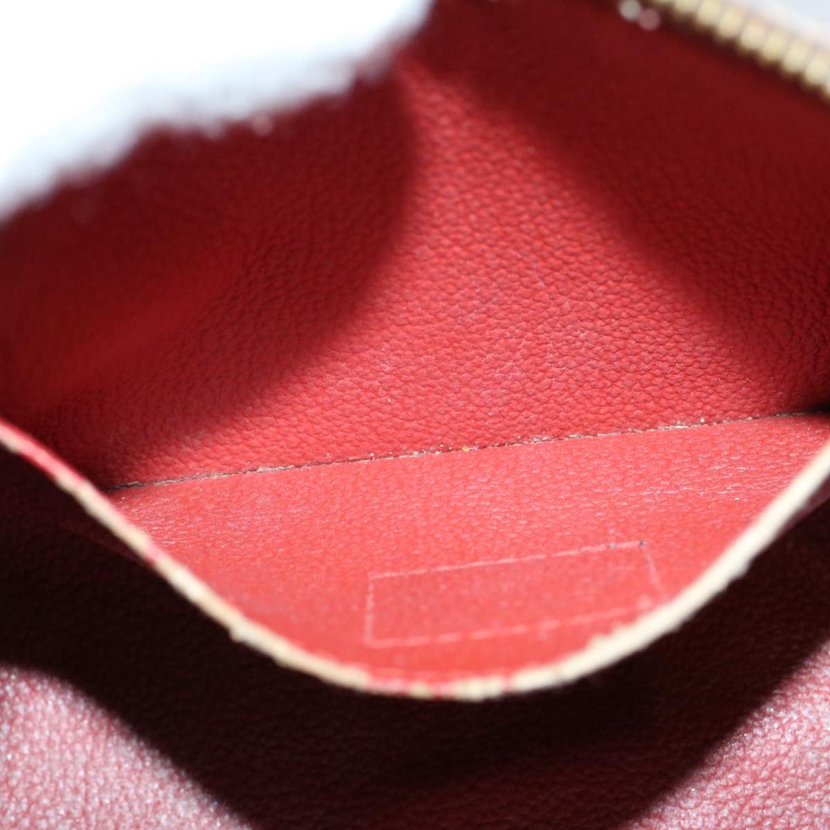 LOUIS VUITTON Damier Ebene Pochette Cosmetic PM Pouch N47516 LV 57881