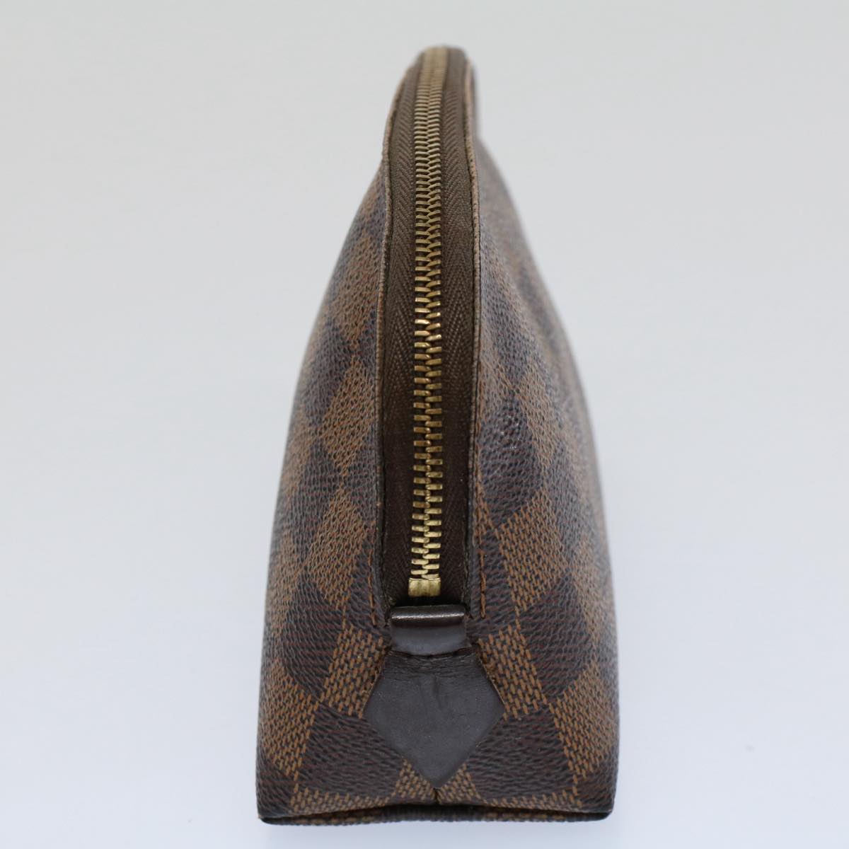 LOUIS VUITTON Damier Ebene Pochette Cosmetic PM Pouch N47516 LV 57881