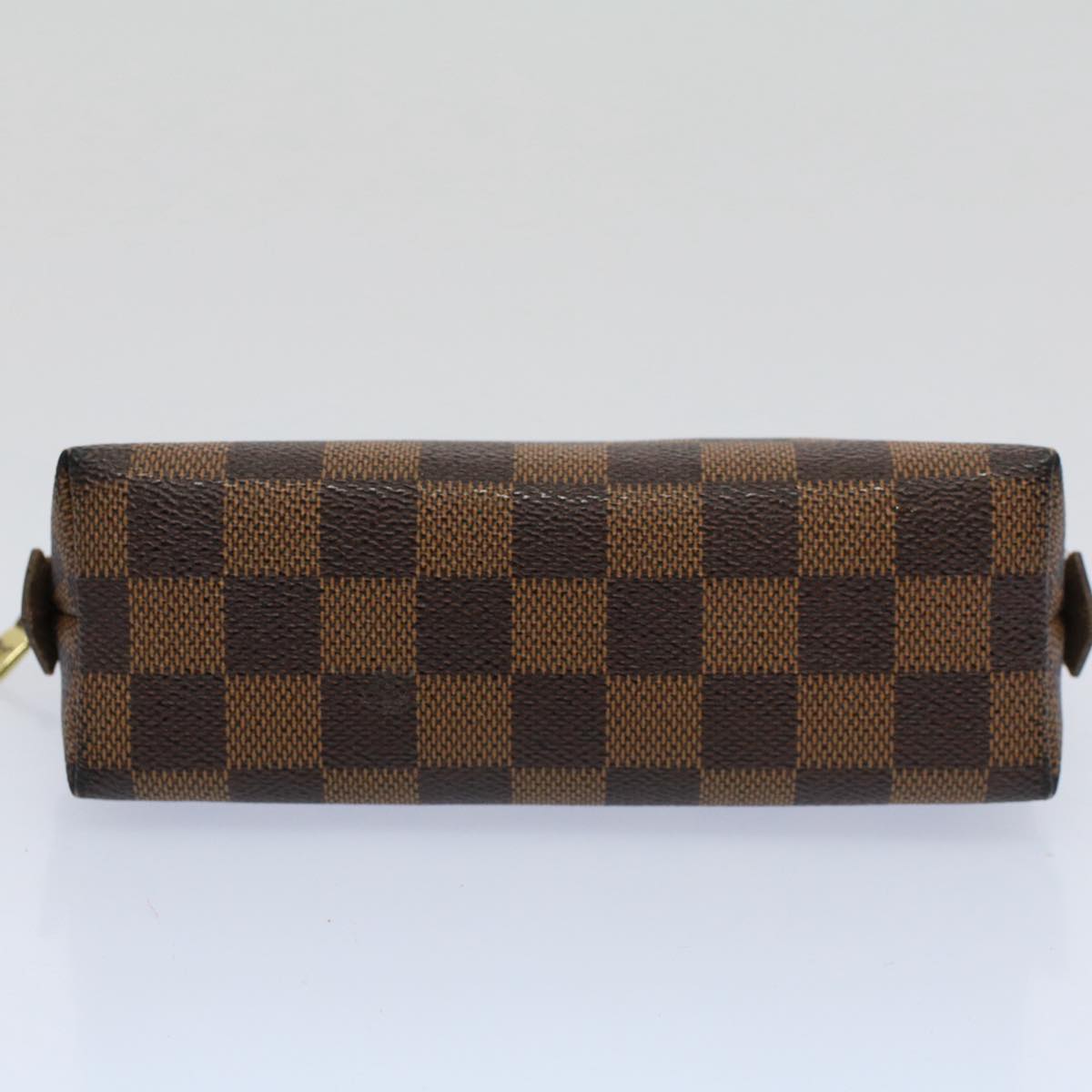 LOUIS VUITTON Damier Ebene Pochette Cosmetic PM Pouch N47516 LV 57881