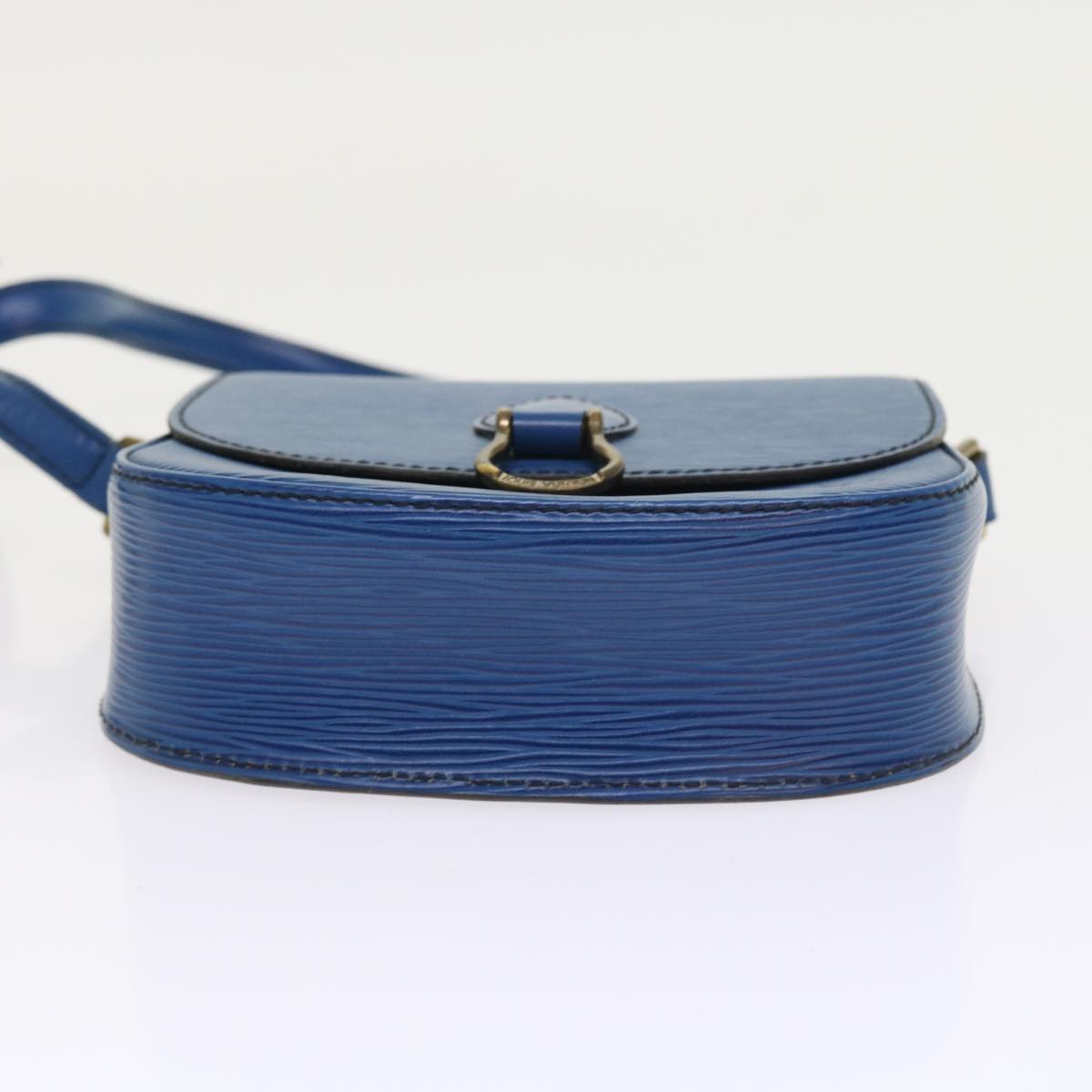 LOUIS VUITTON Epi Saint Cloud PM Shoulder Bag Blue M52195 LV 57894