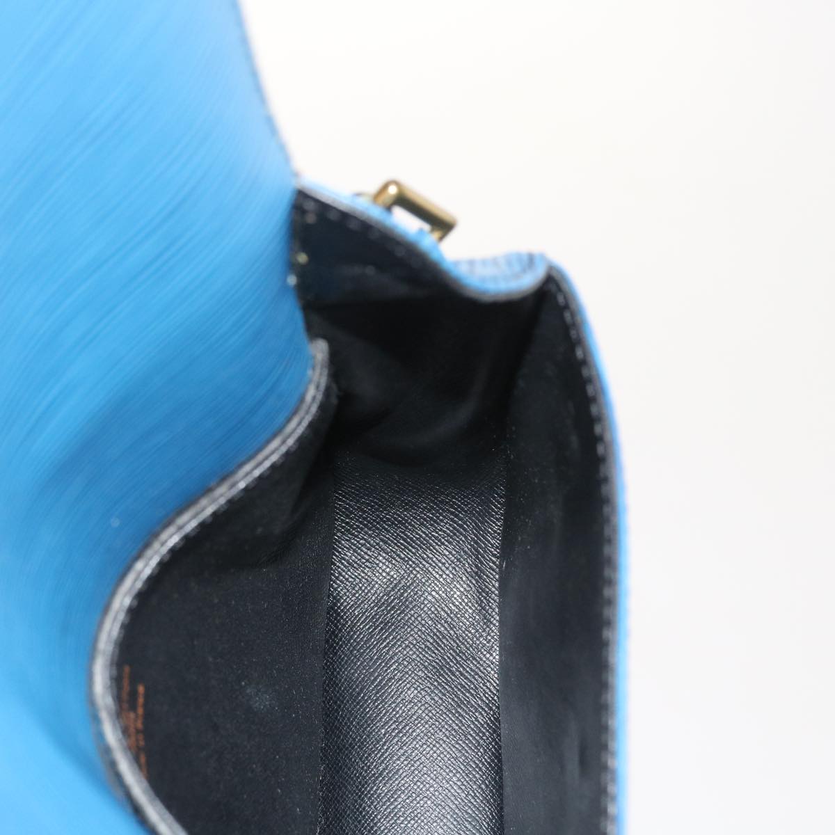 LOUIS VUITTON Epi Saint Cloud PM Shoulder Bag Blue M52195 LV 57894