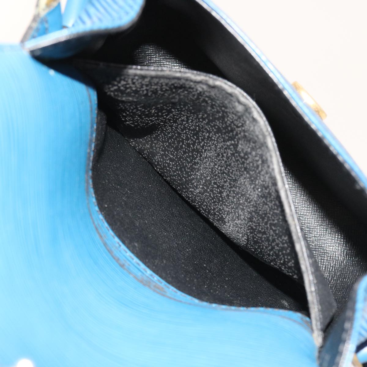 LOUIS VUITTON Epi Saint Cloud PM Shoulder Bag Blue M52195 LV 57894